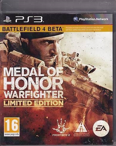 Medal of Honor Warfighter - Limited Edition - PS3 (B Grade) (Genbrug)